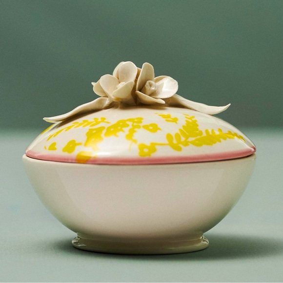Anthropologie NWT Kendra Trinket Box Small - Picture 1 of 3